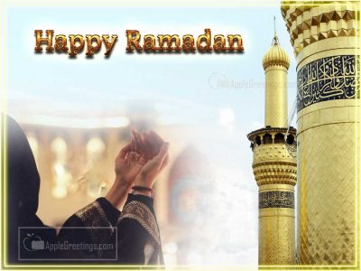 Happy Ramadan Greetings Wishes (ID=309)  AppleGreetings.com