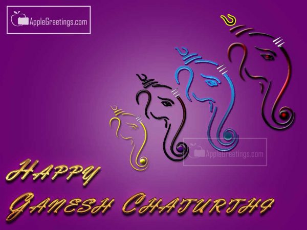 Ganesh Chaturthi [y] Happy Festival Wishes Images Share In Facebook And Whatsapp (Image No : J-301-1)
