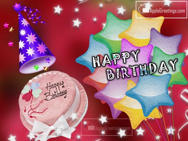 Happy Birthday Special Greetings Wishes Images With Birthday Wishes Cakes (Image No : J-430-1)