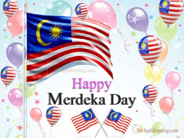 Merdeka Day Celebration [y] Images With Wishes Greetings For Download And Share (Image No : M-448)