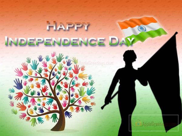Independence Day Flag Greetings Happy Wishes For India Share Facebook, Whatsapp, Twitter