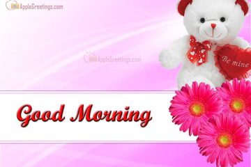 Best Wishes For Good Morning With Teddy Bear Greetings And Images (Image No : T-77-2)