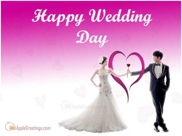 Send Wedding Anniversary Wishes To A Couple By This Weeding Day Greetings (Image No : T-244-1)