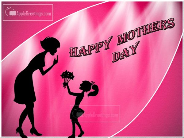 Daughter Wishing Happy Mother’s Day To Mom Wishes Greetings Pictures (Image No : T-264-1)