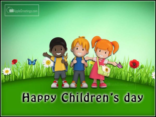 Best Collections Of Children’s Day Happy Greetings And Wishes For Fb Share (Image No : T-615)