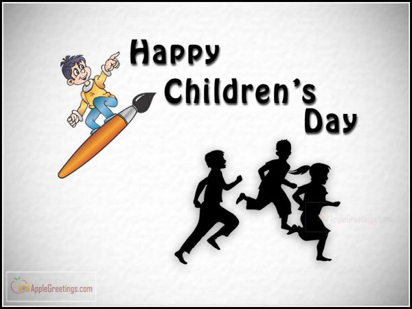 Best Wishing Children’s Day Celebration Wishes Happy Greetings Images (Image No : T-616)