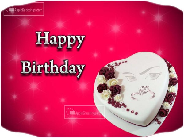 Super Happy Birthday Greetings With Heart Birthday Cake Images And Birthday Wishes Text For Your Girlfriend