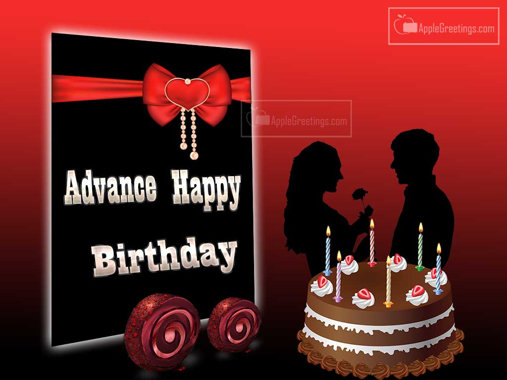 Send Romantic Love Birthday Wishes In Advance With Beautiful Greeting Card To Your Boyfriend, Lover