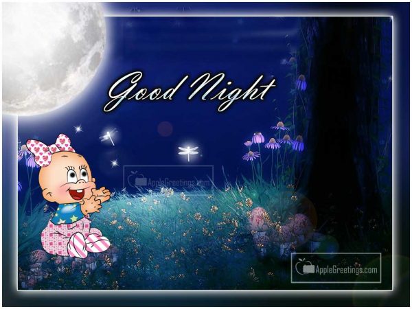 Best Images Of Good Night Wishes With Cartoon Baby Photos Pictures For Facebook And Whatsapp